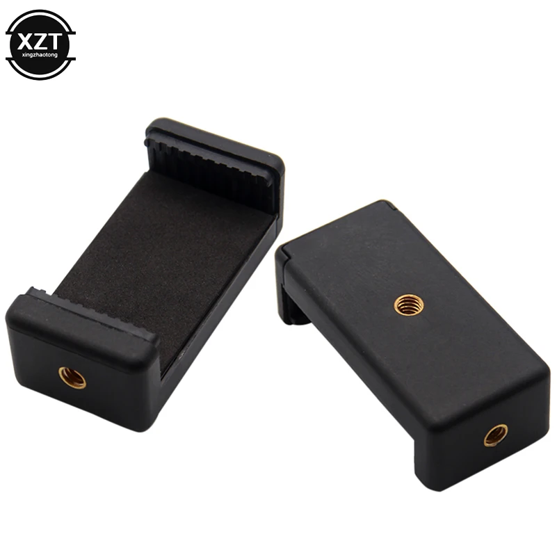 Professional 1/4 Phone Clip Holder Flash Hot Shoe Screw Universal Adapter Tripod Mount For DSLR Camera with 1/4\