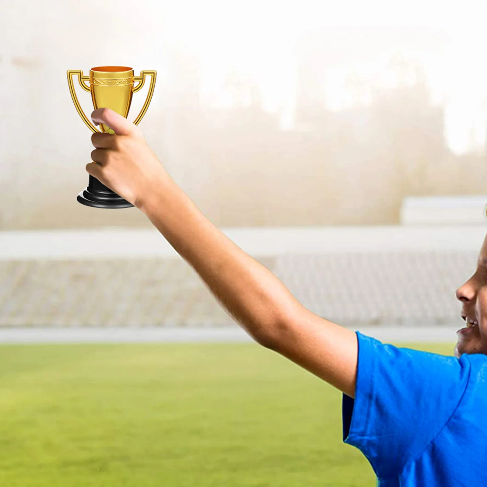 24 Pcs Soccer Trophies Kids Kids Winner Medal Small Small Toy For Baseball Trophy Award Trophy award medals plastic trophy toys