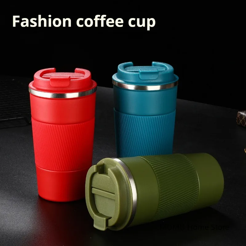 380 مللي/510 مللي كوب قهوة من الفولاذ المقاوم للصد...