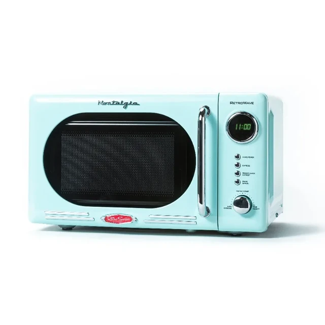 Horno microondas Retro Para encimera, 0,7 pulgadas cúbicas, 700 vatios,  crema, EE. UU., nuevo - AliExpress