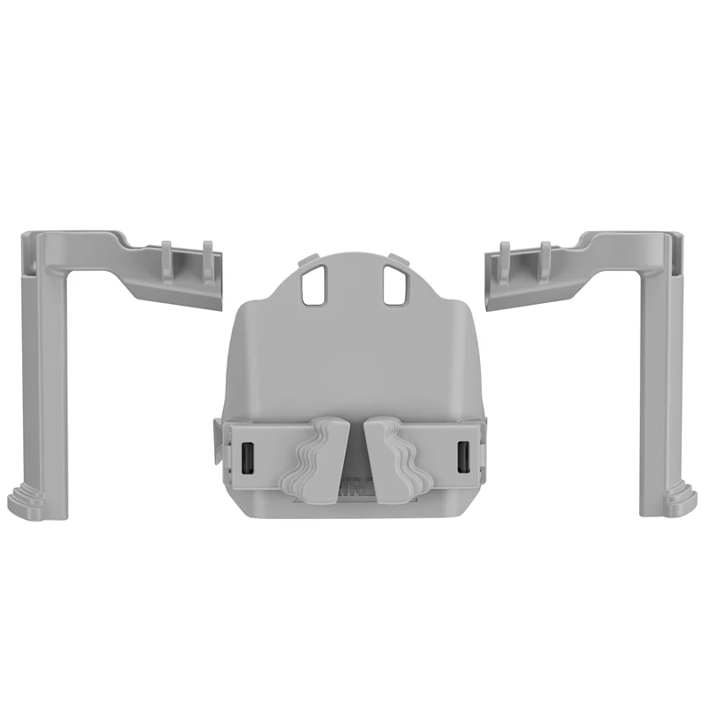 Carrello Atterraggio Treppiede Per DJI Mini 3 E Mini 4 Pro - Galleggiante, Rosso/Grigio, Con Fasce Elastiche