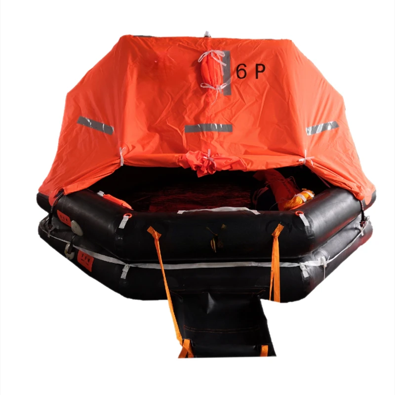 

Marine Liferaft New Standard Inflatable Throwing Liferaft Self-Supporting Fishing Inspection Liferaft Ship InspectionCertificate