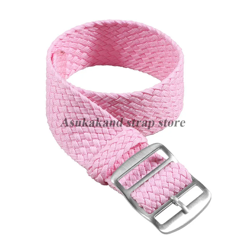 Premium Woven Nylon Watch Strap - Fashionable Fabric Replacement Wristband