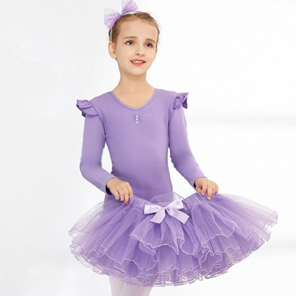 Costumi Body Tutù Danza Costume Tutù Con Body Per Bambina 3-14 Anni, Balletto E Ginnastica - Nuovo Multicolore Costume Piscina Donna