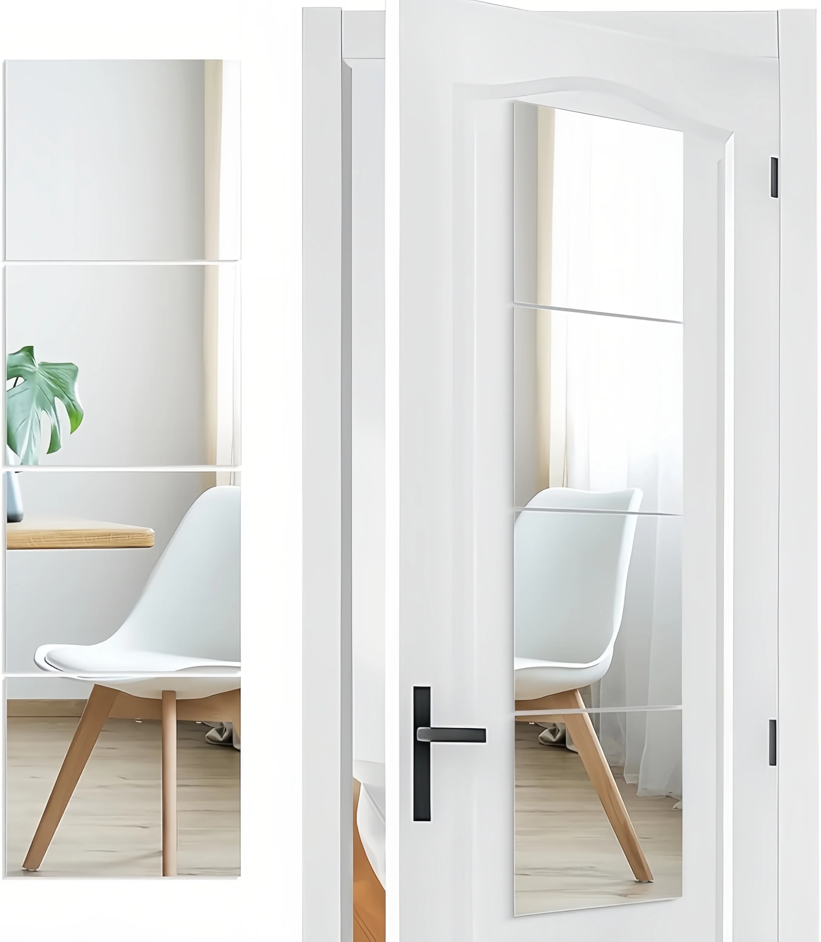 35x30 سنتيمتر كامل طول بلاط مرآة الحائط ، مرآة مست...