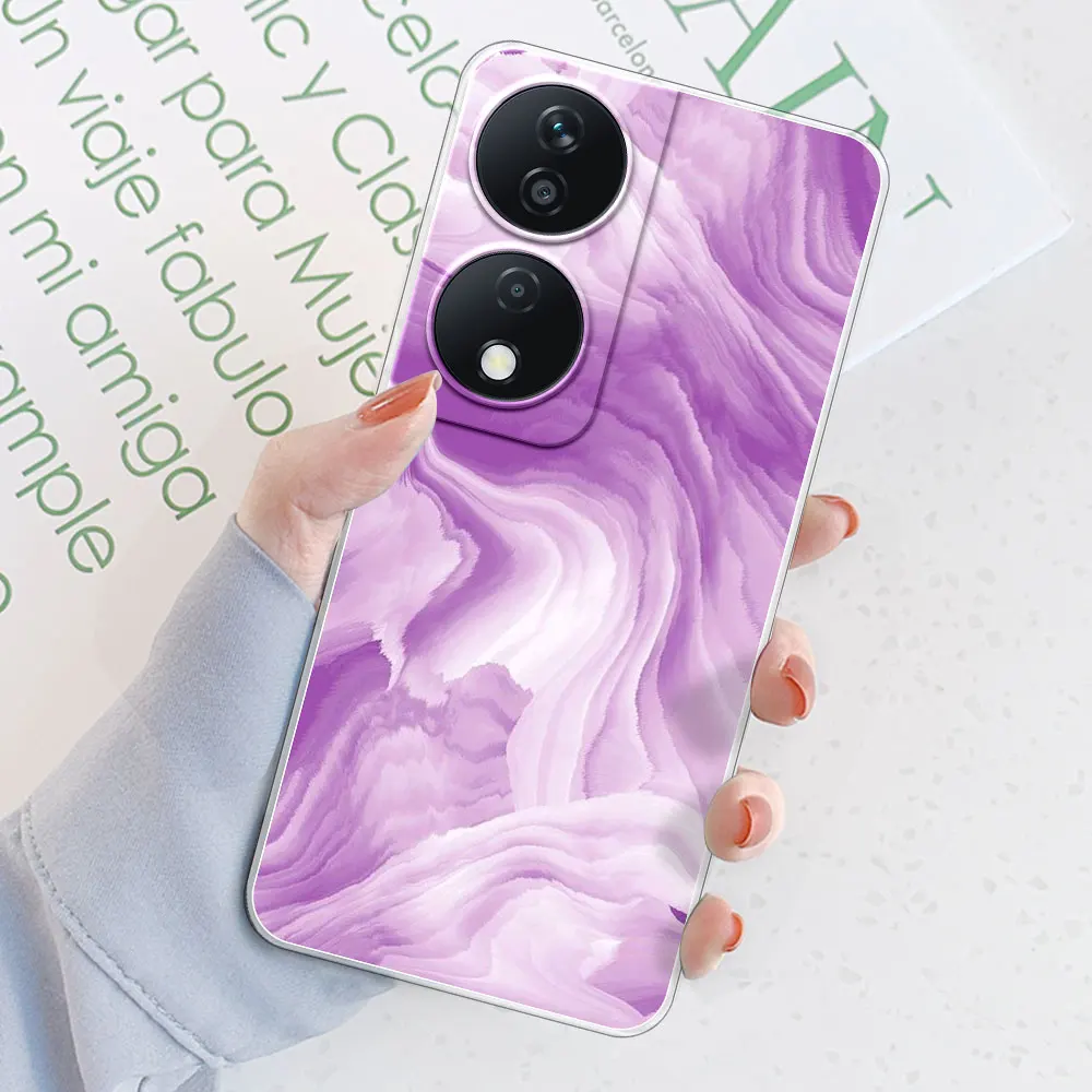 Clear Soft Silicone Protective Phone Case for Honor 90 – Transparent Smart Cover
