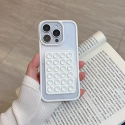 Custodia Phone Trasparente Shockproof 3D con Ventosa Airbag