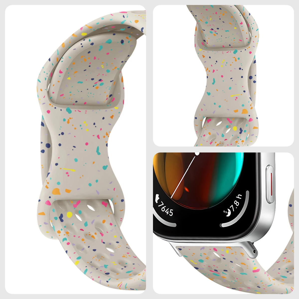 Sport Silicone Loop Band for Smartwatch Bracelet Strap