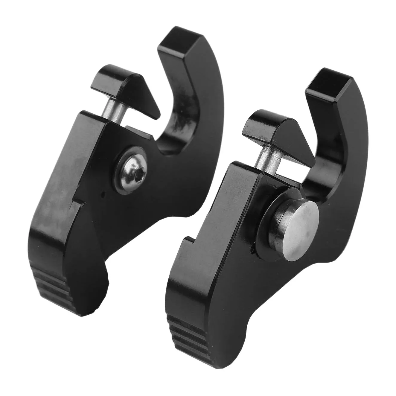 

2Pcs Black Detachable Luggage Rack Car Lock Frame for Harley Glide