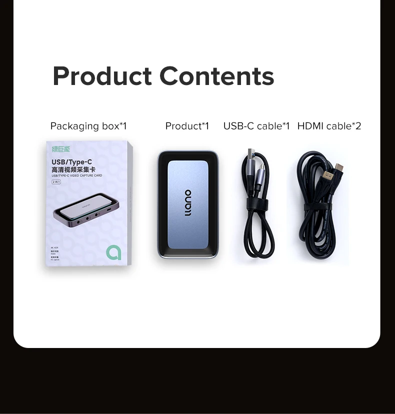 Llano 4K HDMI Live Stream Switcher & Capture Card