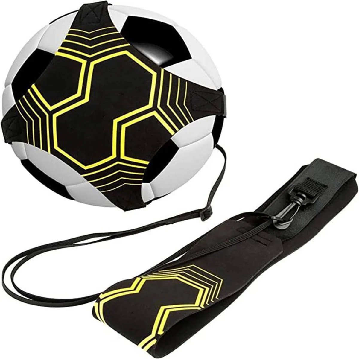 FootballKickTrainerSoccerTrainingAidsHandsFreeThrowSolePracticeEquipmentforKids