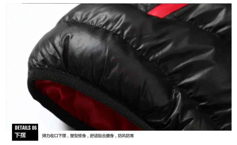 cotton padded jacket men Parka Coat Men Warm Jacket Casual Autumn Winter Thin Jacket Waterproof Outdoor Travel Climbing Outwear