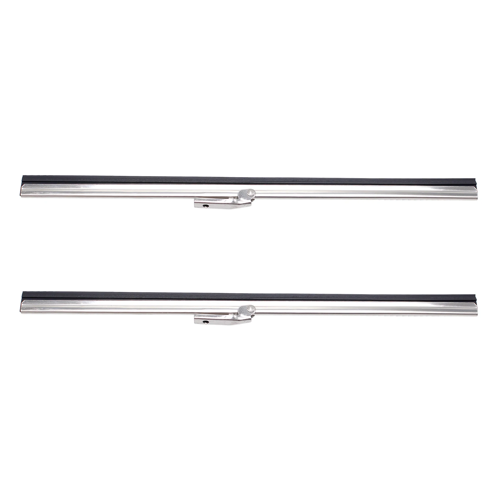 10 Inch Windshield Wipers, 2PCS Stainless Steel Wiper Blades for Car and Boat, Universal Replacement Wiper Blades