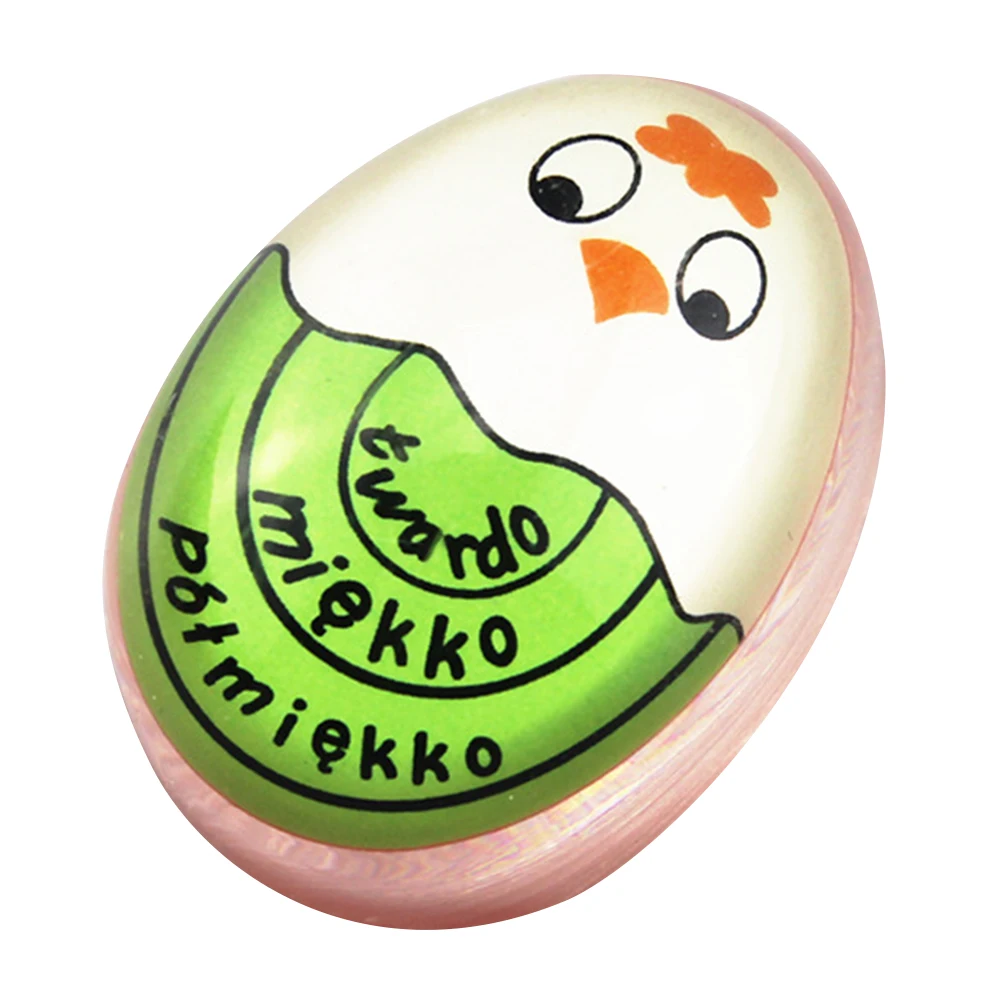 Egg timer Color Changing Boiled Egg Timer Cute Egg Boiling Timer Mini Boiled Alarm Cooking Tools Kitchen Gadgets