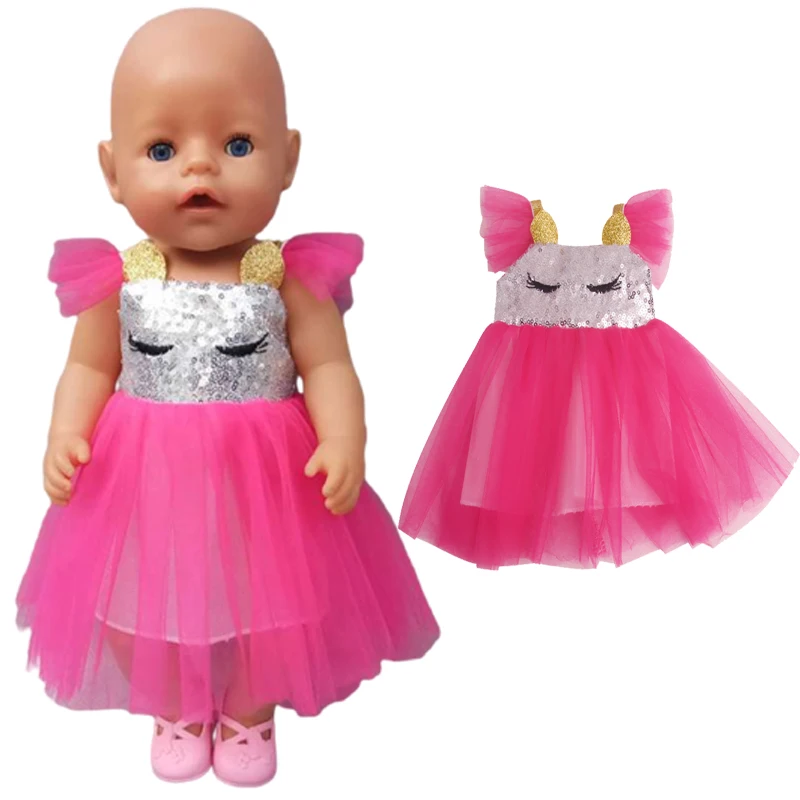 Doll Clothes Barbie Doll Clothes 17 Inch Baby Doll Ballet Lace Dress 18 Inch Doll Dress Clothes