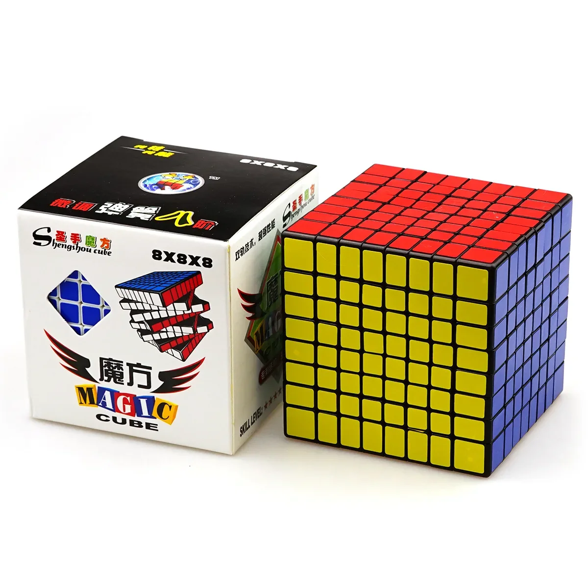 

[ECube] SengSo 8x8x8 black square high-order 8x8x8 difficult boy puzzle toy competition cube