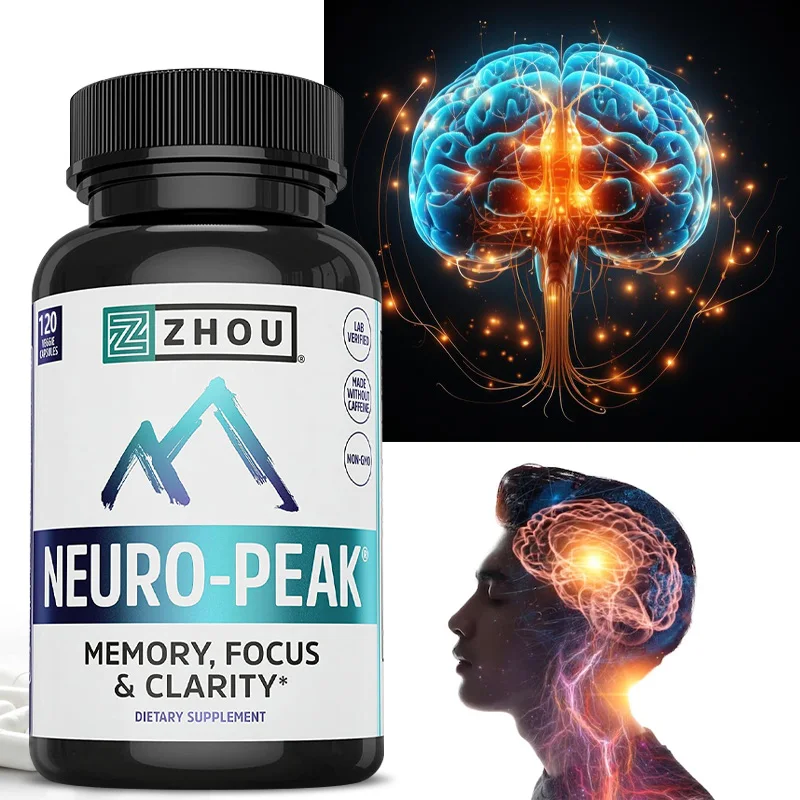 

Nootropic Dietary Supplement for Memory and Focus - Pre-Workout Energy and Focus Supplement
