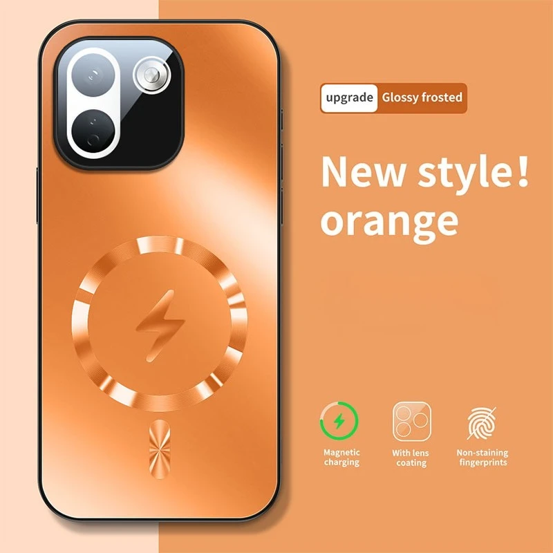 Ultra-Thin Matte Lightning Magnetic Shockproof Case