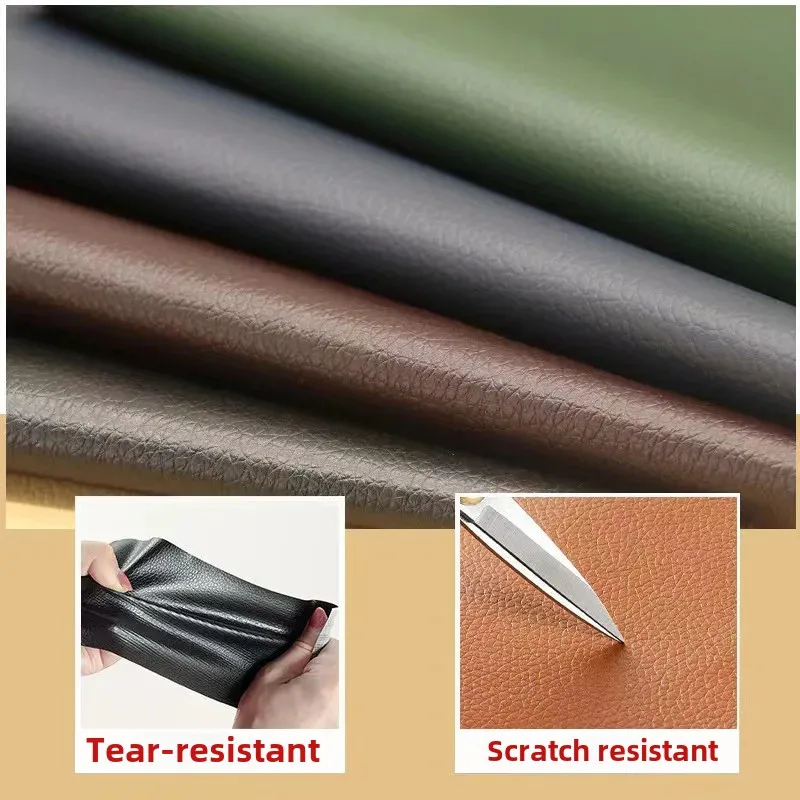 Cross-Border Adhesive Self-Adhesive Leather Sofa Repair Patch Seat Leather Bed Renovation Fabric