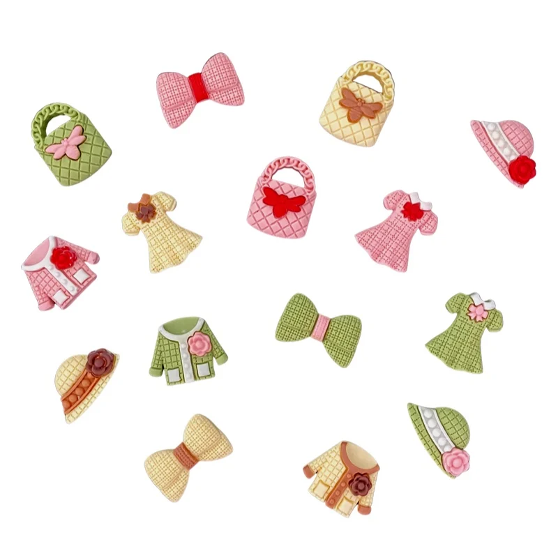 

Fashion Clothes Bowknot Adult Shoe Charms Decorations Shoe Accessories Fit Croc Jibz Wristbands Children Party Presents