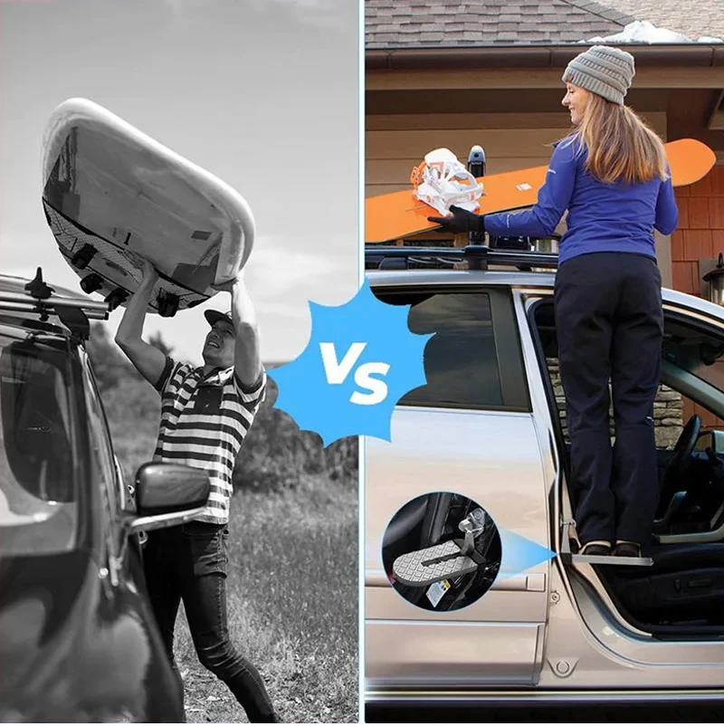 Car Door Step - Sturdy Roof Hook Pedal for SUV Truck Car Door Step - Sturdy Roof Hook Pedal for SUV Truck