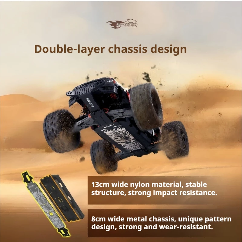 High Speed Four Wheel Drive Remote Control Off Road Vehicle