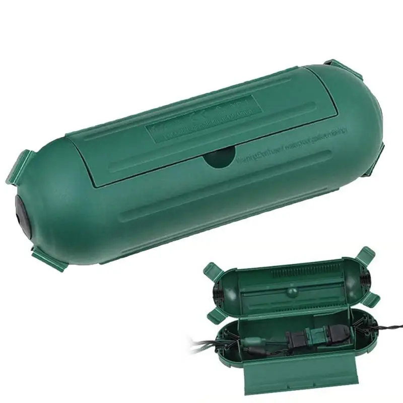 

Flemoon Outdoor Extension Cord Safety Cover With Waterproof Seal Electrical Connection Box To Protect Outdoor Outlet connections