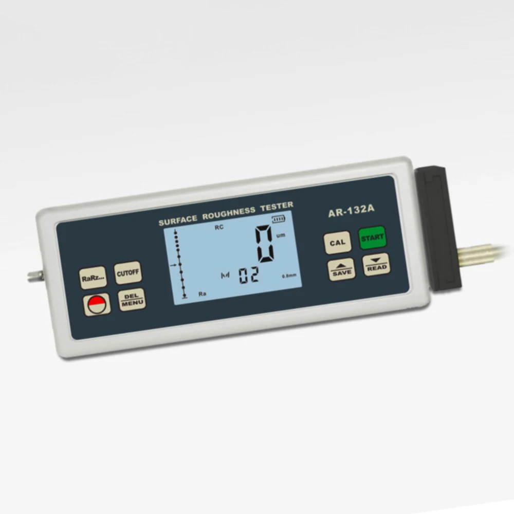 AR-132A Surface Roughness Tester Digital Roughness Tester Ra 0.05~10.00um Rz 0.020~100.0um Metal Plastic Surface Finish