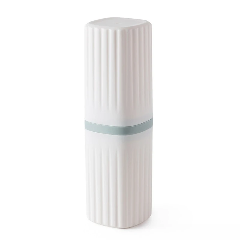 Foldable Toothbrush Storage Box Travel Bathroom Tumbler with Toothpaste Holder for Trips Bathroom Products