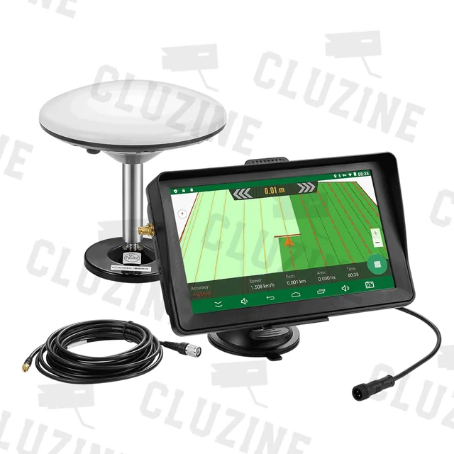Navigateur GPS pour tracteur de 7 pouces pour l'agriculture, Navigateur agricole GNSS haute précision pour l'agriculture de précision – Guidage GPS 1