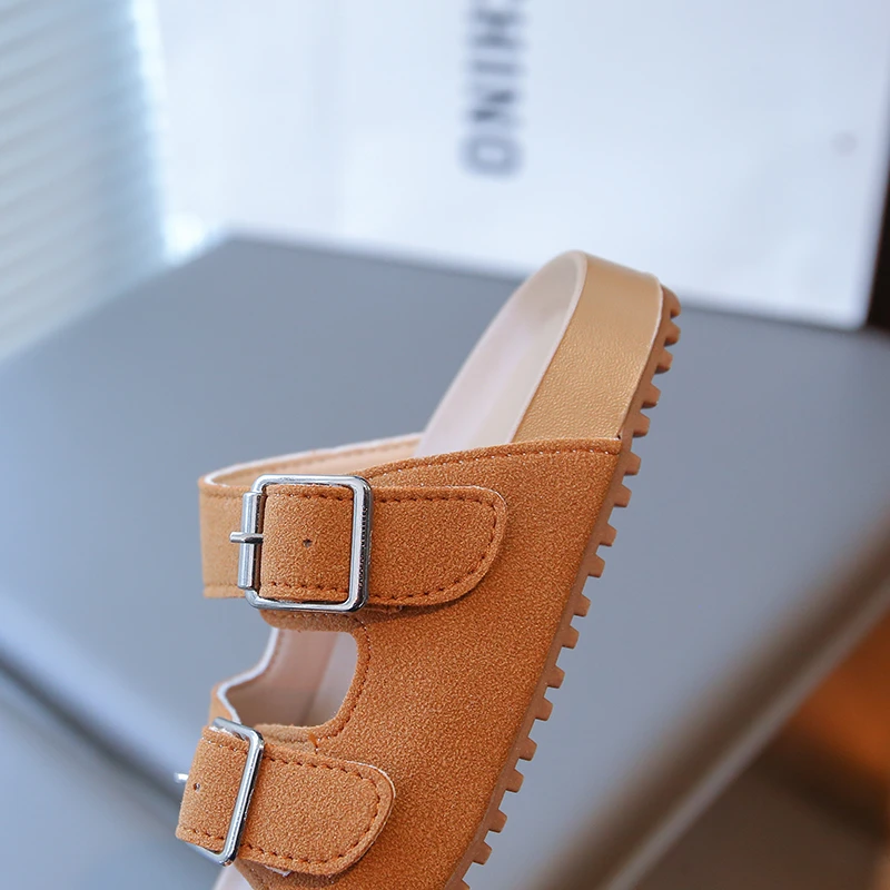 Summer Kids Buckle Strap Sandals for Boys Girls