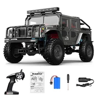 JJRC Q121 Rc Car Full Scale 4WD Climbing Off Road High Speed For Children Toy Remote Control Vehicle Simulation Hummer Car Model 1