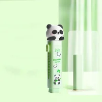Panda Eraser Pencil Portable Push-pull Cute Stationery Pencil Eraser for Kids Student School Supplies 1
