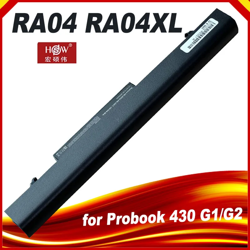 Batteria Del Computer Portatile Per Hp Probook 430 G1 G2 H6L28Aa Ra04 H6L28Et Hstnn-Ib4L Ra04Xl Hstnn-Ib4L 745662-001 Probook 430 430 G1 430 G2