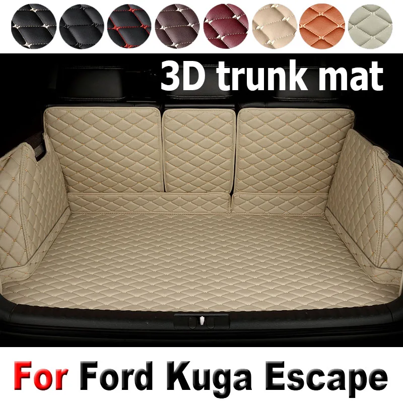 

Car Floor Trunk Carpet Rugs Mats Auto Accessories Car-styling Mat Rug For Ford Kuga Escape 2013 2014 2015 2016 2017 2018