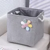 Portable fabric clothing storage box toy storage dust-proof clothing organization storage box finishing box 2