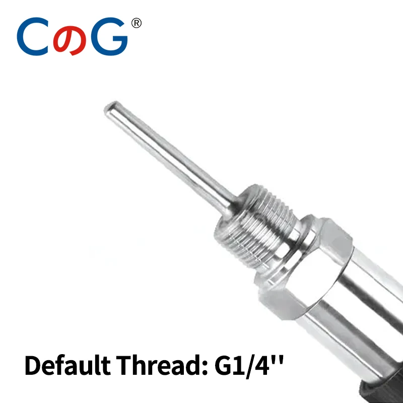 CG Hirschmann Integrated PT100 Temperature Transmitter Insertion Type Thermal Resistance Temperature Sensor 4-20mA/0-10V Output