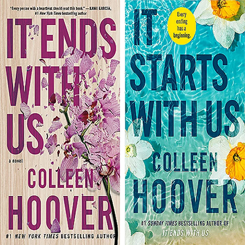 

It Starts with Us By Colleen Hoover/It Ends With Us Novels Book In English #1 Sunday Times Bestselling Paperback Libros Livros