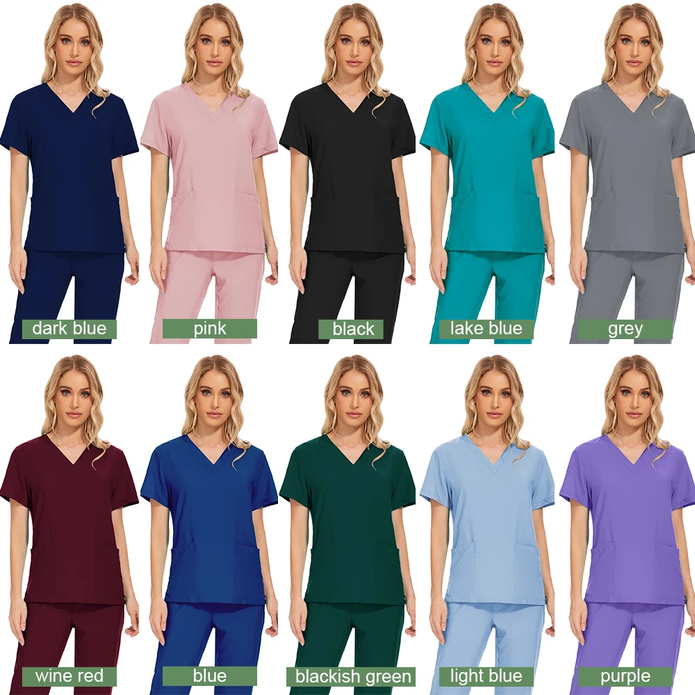 Scrubs Medical Uniforms Woman Breathable Beauty Manicurist Work Clothes Doctor Nurse Operating Room Surgical Uniform medical uniform