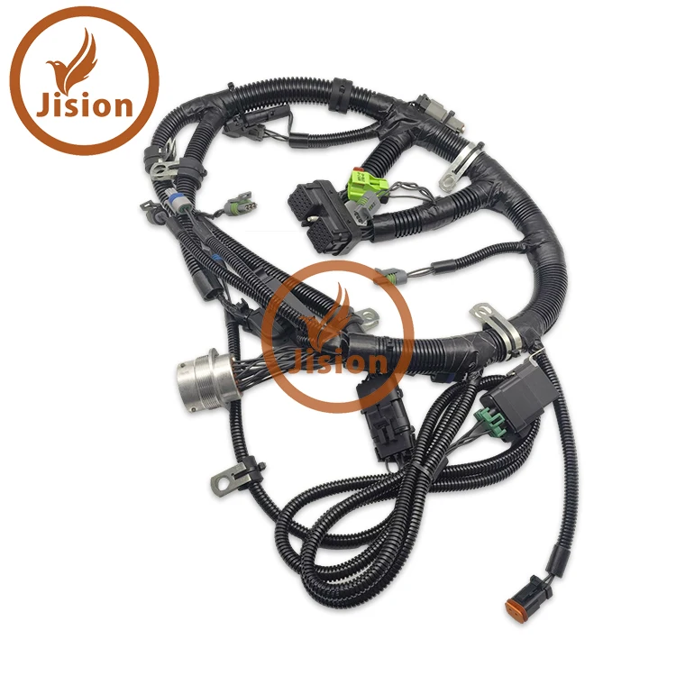 JISION Excavator Parts ISB5.9 QSB5.9 Electronic Control Module Wiring Harness 3958224