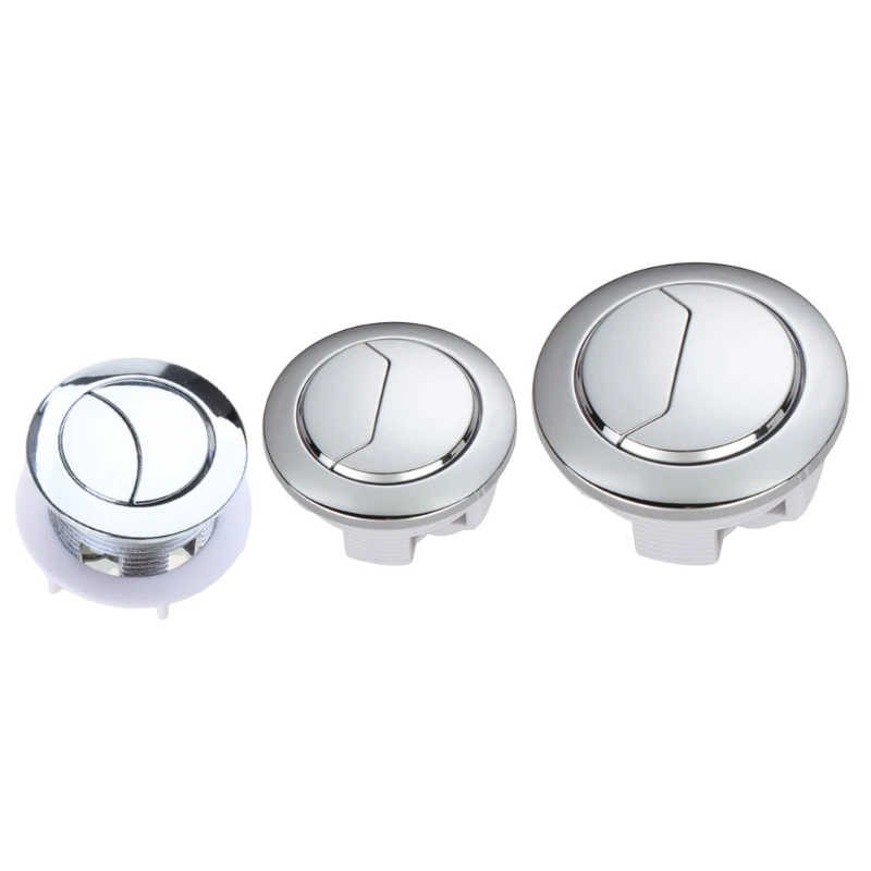 Round Toilet Push Button Double Push Flushing Button Adjustable Toilet Water Button for Home Hotel Public Toilet
