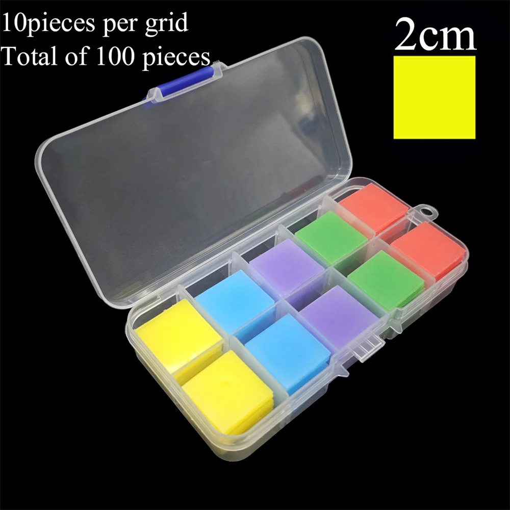3 Pcs DIY Diamond Painting Wax,square Shaped Glue Clay ,DIY 5D Paint with  Dimond Storage Glue Embroidery Accessories Tools Supplies