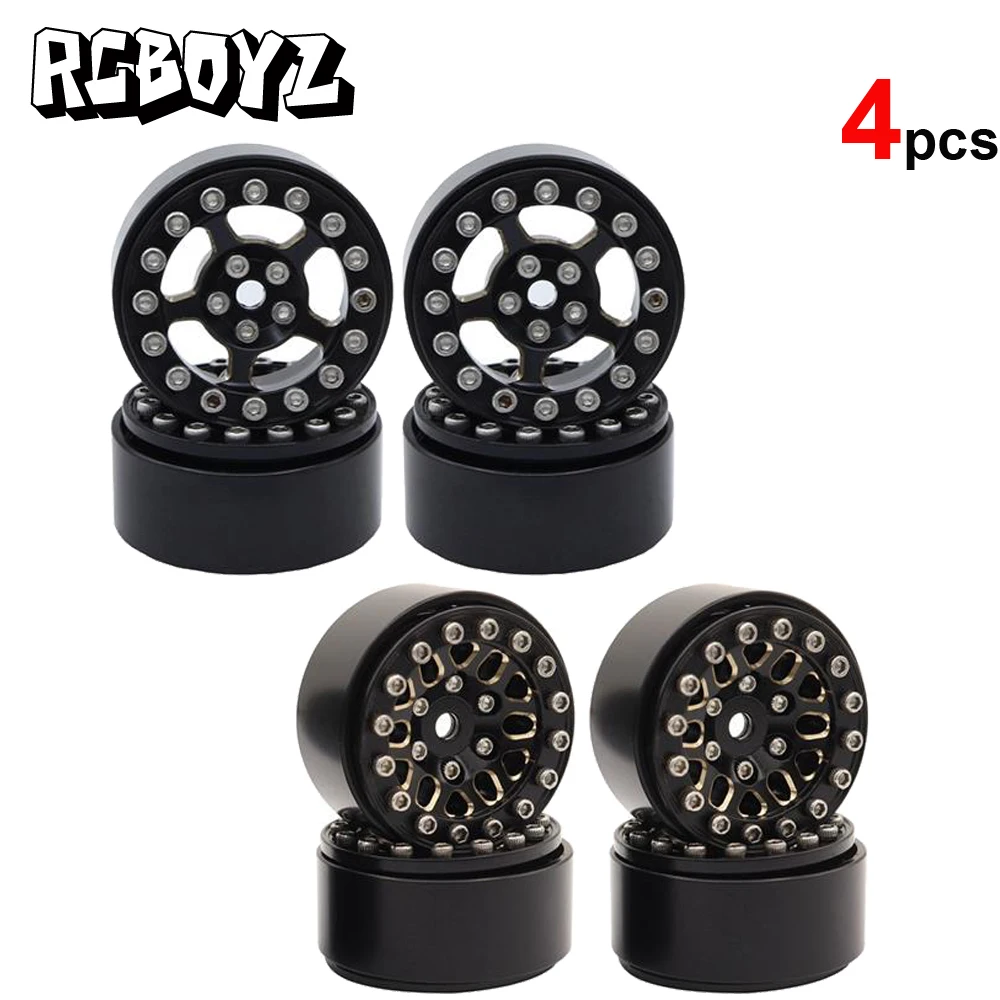 

SCX24 Brass Weights 1.0 Beadlock Wheel Rims for 1/18 RC Crawler Wheel Rims for 1/24 AX24 FCX24 K5 Blazer Enduro24 TRX4M Upgrade