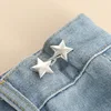 1pair Jeans Button Adjustable Clips for Pant Skirts Waist Tightener Buckle Snap Button Adjuster Pants Pin Retractable Button 6