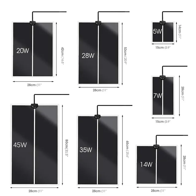 110V 5W-45W US Plug Terrarium Reptiles Heat Mat Adjustable Temperature Controller Heating Warm Pads for Pet Supplies Accessories 2