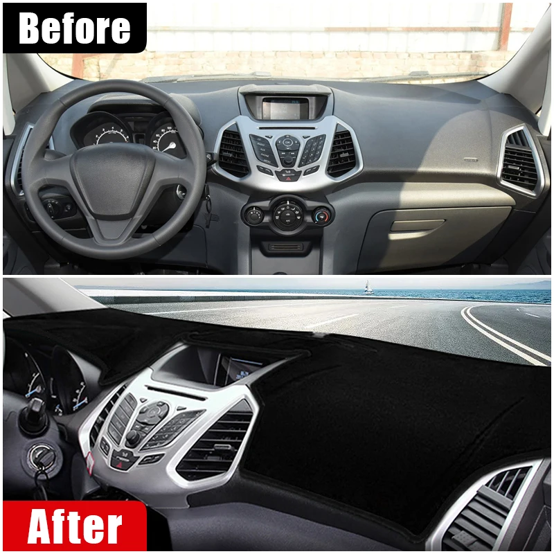 Car Dashboard Sun Shade Cover & Non-slip Mat Accessories for Enhanced Interior Protection