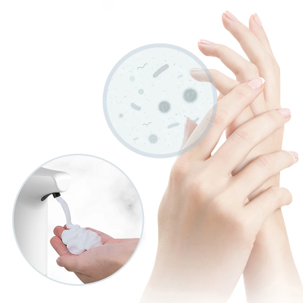 Automatic Touchless Plastic Soap Dispenser for Kitchen and Bathroom