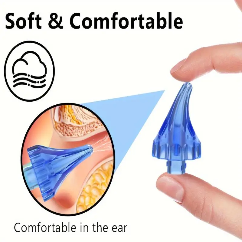 7/9pcs Effective Earwax Removal Tool With Earball Syringe Travel-Friendly Ear Cleaning Kit For Gentle Cleaning Of The Ear Earwax