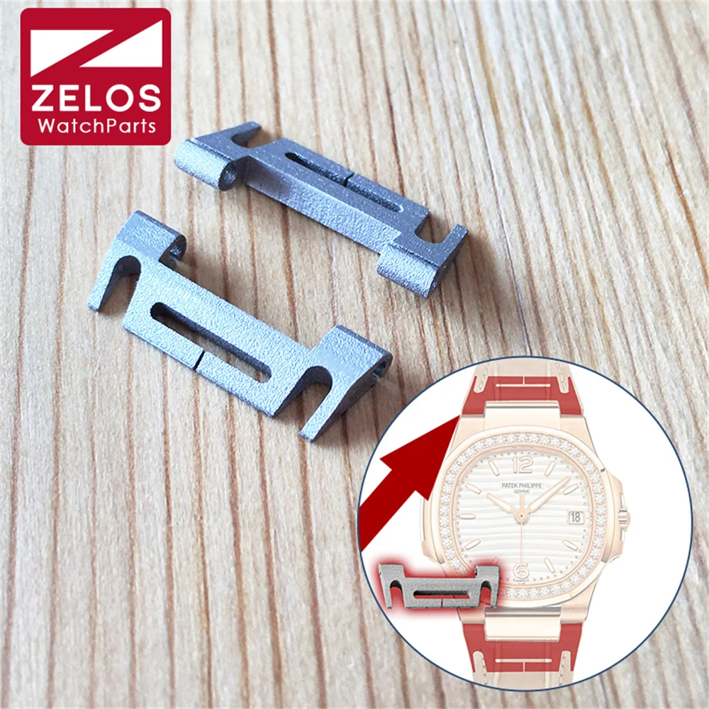 Cinturino In Pelle Cinturino In Lega Di Alluminio Inserto Per Orologio Da Donna Pp Patek Philip Nautilus 7010