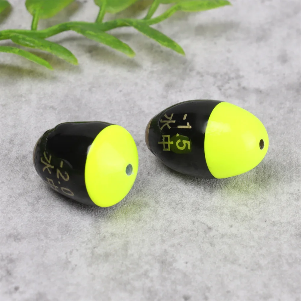 1Pc Sycamore Slip Bobbers Fishing Floats and Bobbers Spring Oval